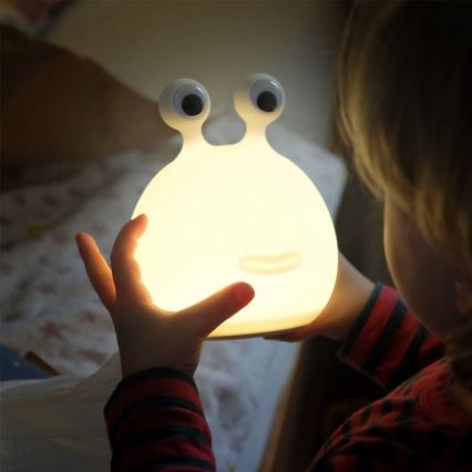 MegaLight - LED RGB Dimming επαναφορτιζόμενο παιδικό αφής φωτιστικό MOMO MOON LED/5V