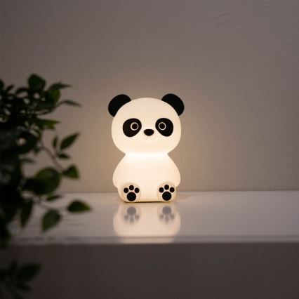 MegaLight - LED RGB Dimming επαναφορτιζόμενο παιδικό αφής φωτιστικό PADDY PANDA LED/5V