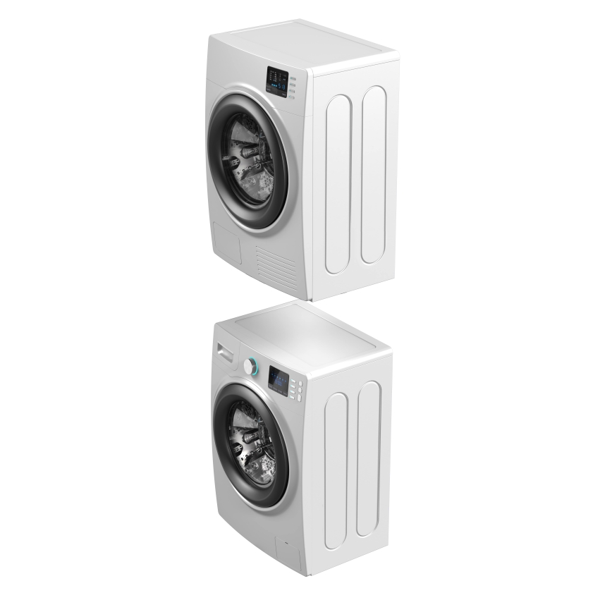 Meliconi 656116 - Βάση στοίβαξης για πλυντήριο και στεγνωτήριο, 46 cm, λευκή