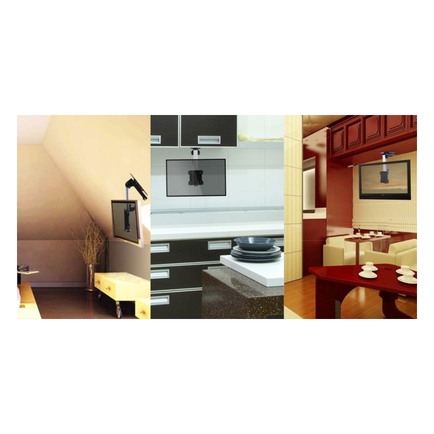 MK FLORIA MKF-17DS220 - Βάση οροφής για τηλεόραση 46 μαύρη