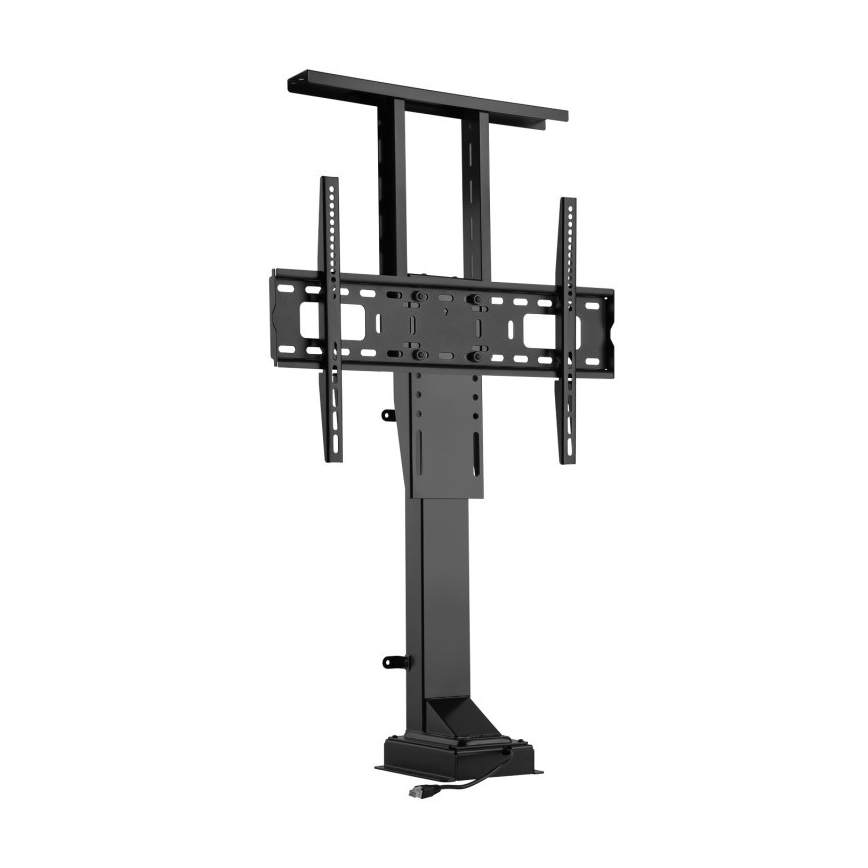 MK FLORIA MKF-19DM648 - Επιδαπέδιος βραχίονας για τηλεόραση 37-65 μαύρος SCHUKO + τηλεχειριστήριο