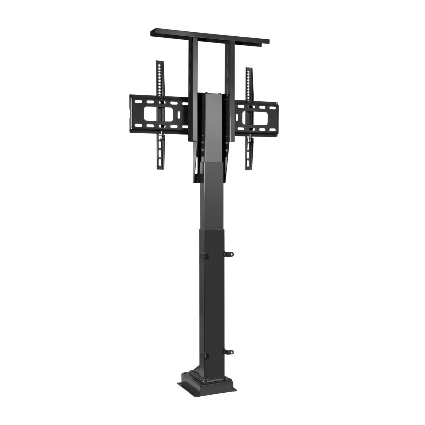 MK FLORIA MKF-19DM648 - Επιδαπέδιος βραχίονας για τηλεόραση 37-65 μαύρος SCHUKO + τηλεχειριστήριο