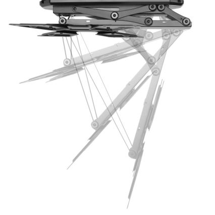 MK FLORIA MKF-20DM444 - Έξυπνη βάση τηλεόρασης οροφής 55 μαύρο Wi-Fi TUYA + τηλεχειριστήριο