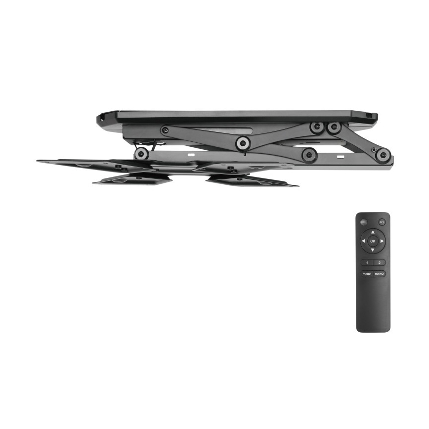 MK FLORIA MKF-20DM444 - Έξυπνη βάση τηλεόρασης οροφής 55" μαύρο Wi-Fi TUYA + τηλεχειριστήριο
