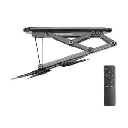 MK FLORIA MKF-20DM444 - Έξυπνη βάση τηλεόρασης οροφής 55" μαύρο Wi-Fi TUYA + τηλεχειριστήριο