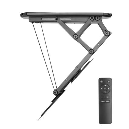 MK FLORIA MKF-20DM444 - Έξυπνη βάση τηλεόρασης οροφής 55" μαύρο Wi-Fi TUYA + τηλεχειριστήριο