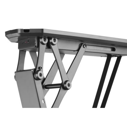 MK FLORIA MKF-20DM444 - Έξυπνη βάση τηλεόρασης οροφής 55" μαύρο Wi-Fi TUYA + τηλεχειριστήριο