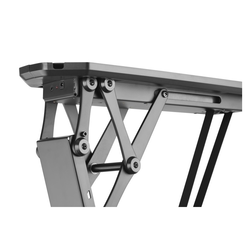 MK FLORIA MKF-20DM444 - Έξυπνη βάση τηλεόρασης οροφής 55" μαύρο Wi-Fi TUYA + τηλεχειριστήριο