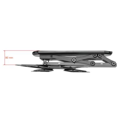 MK FLORIA MKF-20DM444 - Έξυπνη βάση τηλεόρασης οροφής 55" μαύρο Wi-Fi TUYA + τηλεχειριστήριο