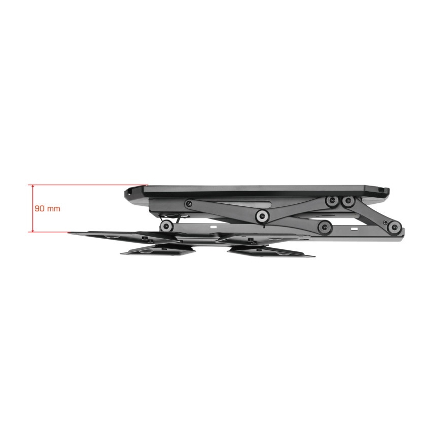 MK FLORIA MKF-20DM444 - Έξυπνη βάση τηλεόρασης οροφής 55" μαύρο Wi-Fi TUYA + τηλεχειριστήριο