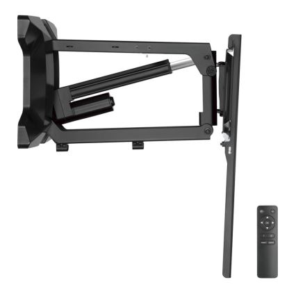 MK FLORIA MKF-21DM647 - Επιτοίχια βάση τηλεόρασης με αρθρωτό βραχίονα για οθόνες έως 70 μαύρη + τηλεχειριστήριο