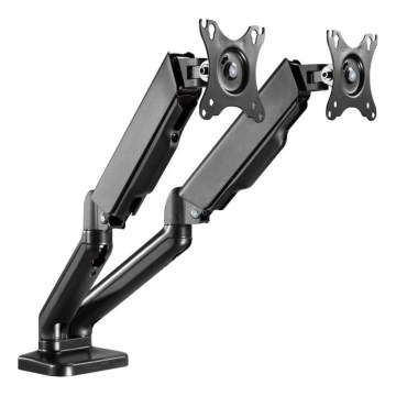 MK FLORIA MKF-21DP113S2 - Ρυθμιζόμενη βάση στήριξης για δύο οθόνες 32