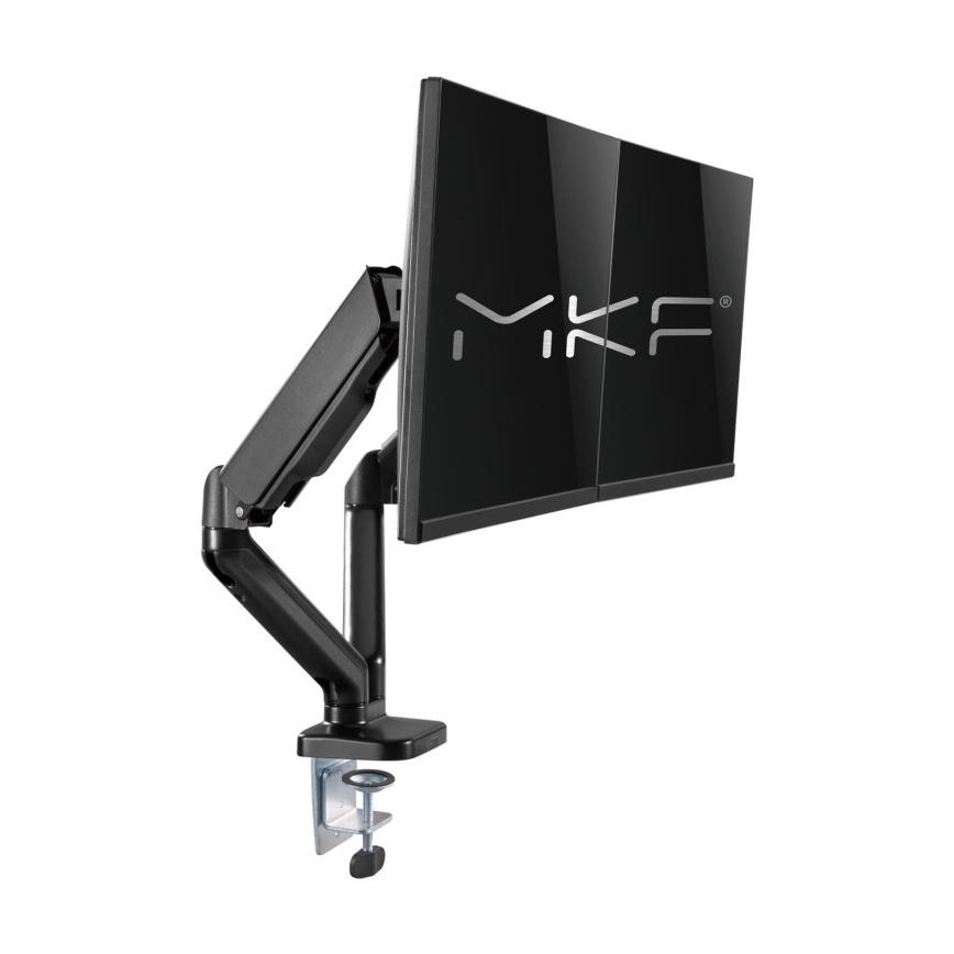 MK FLORIA MKF-21DP113S2 - Ρυθμιζόμενη βάση στήριξης για δύο οθόνες 32 μαύρη