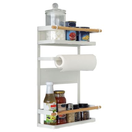 MK FLORIA MKF-21MG01W - Μαγνητική ραφιέρα οργάνωσης  46,5x34 cm λευκό