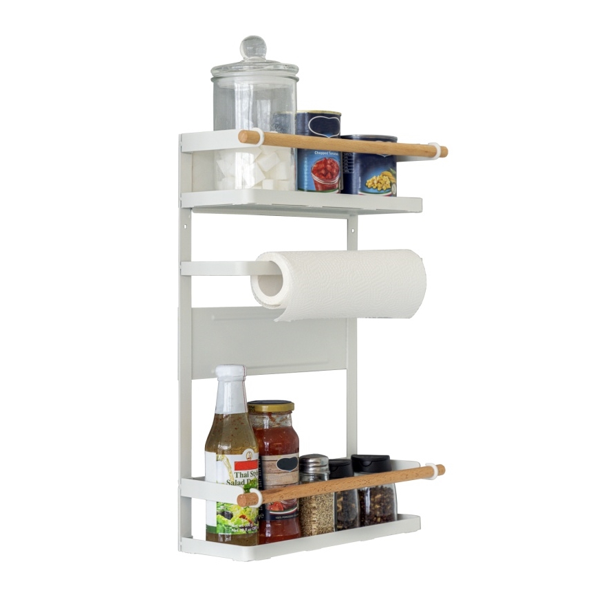 MK FLORIA MKF-21MG01W - Μαγνητική ραφιέρα οργάνωσης  46,5x34 cm λευκό