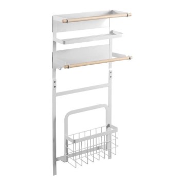 MK FLORIA MKF-21MG02W - Μαγνητική ραφιέρα οργάνωσης 67,5x31 cm λευκό