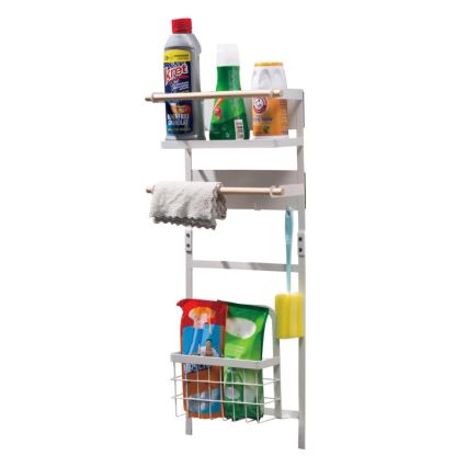 MK FLORIA MKF-21MG02W - Μαγνητική ραφιέρα οργάνωσης 67,5x31 cm λευκό