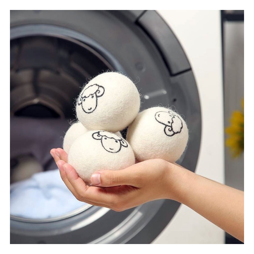 MK FLORIA MKF-23DRY03 - Μάλλινες μπάλες στεγνωτηρίου 3pcs