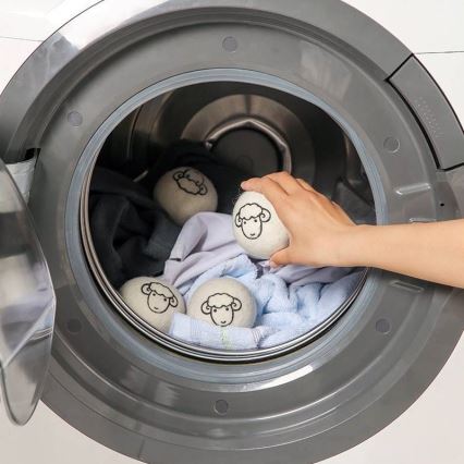 MK FLORIA MKF-23DRY03 - Μάλλινες μπάλες στεγνωτηρίου 3pcs