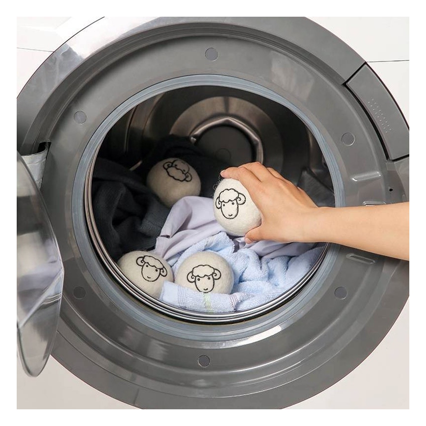 MK FLORIA MKF-23DRY03 - Μάλλινες μπάλες στεγνωτηρίου 3pcs