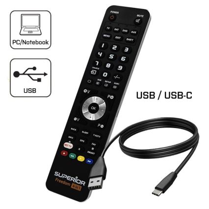 MK FLORIA Superior FREEDOM 4σε1 USB - τηλεχειριστήριο 4σε1 USB