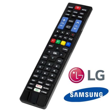 MK FLORIA Superior RC UNI TV SAM/LG - Ανταλλακτικό τηλεχειριστήριο για τηλεοράσεις Samsung/LG 2xAAA