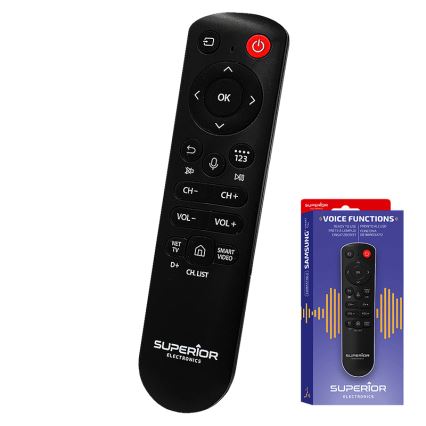 MK FLORIA Superior Samsung Voice - Ανταλλακτικό τηλεχειριστήριο για τηλεοράσεις Samsung 2xAAA