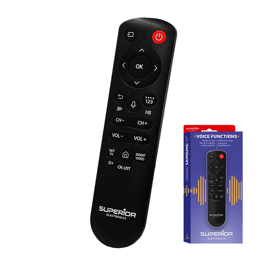MK FLORIA Superior Samsung Voice - Ανταλλακτικό τηλεχειριστήριο για τηλεοράσεις Samsung 2xAAA