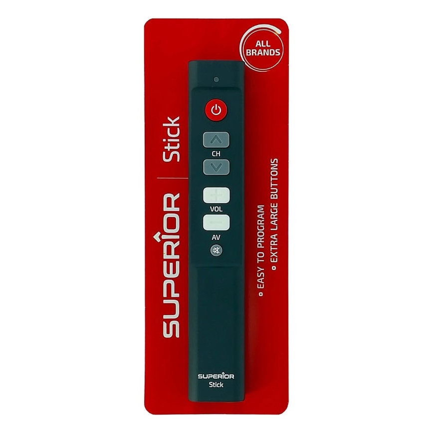 MK FLORIA Superior STICK - τηλεχειριστήριο για TV/ήχο/βίντεο 2xAAA