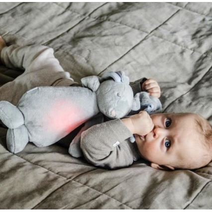 Moonie - Λούτρινο κουνελάκι με μελωδία και φωτισμό ασημί