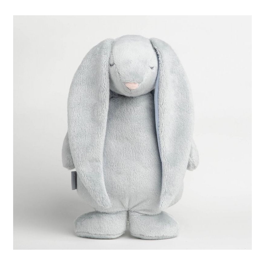 Moonie - Λούτρινο κουνελάκι με μελωδία και φωτισμό ασημί
