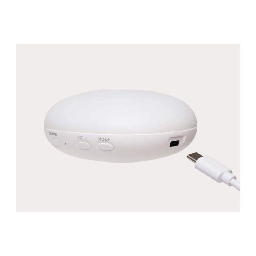 Moonie - Λούτρινο ζωάκι με μουσική και φωτάκι 2.0 λαγουδάκι organic rose