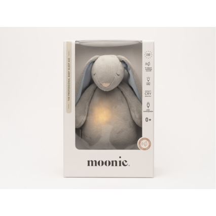 Moonie - Λούτρινο ζωάκι με μουσική και φωτάκι 2.0 λαγουδάκι sky