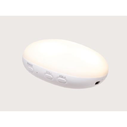 Moonie - Λούτρινο ζωάκι με μουσική και φωτάκι αρκουδάκι 2.0 organic λωρίδες μελιού