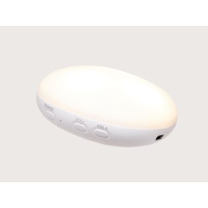 Moonie - Λούτρινο ζωάκι με μουσική και φωτάκι λαγουδάκι 2.0 organic polar