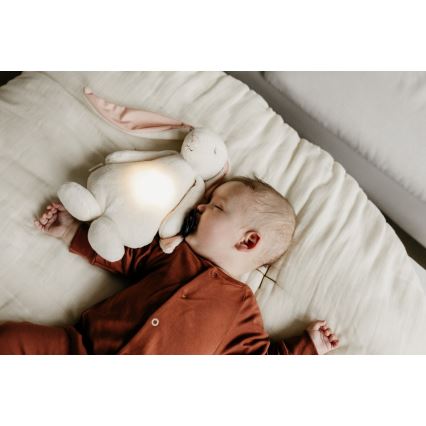 Moonie - Λούτρινο ζωάκι με μουσική και φωτάκι λαγουδάκι 2.0 σύννεφο