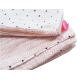 MOTHERHOOD - Βαμβακερά σκεπάσματα μουσελίνας για βρεφικές κούνιες Pro-Washed 2-piece ροζ