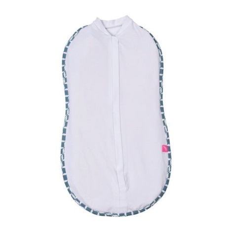 MOTHERHOOD - Βρεφική κουβέρτα φασκιώματος με φερμουάρ CLASSICS 2.5-5 kg μπλε