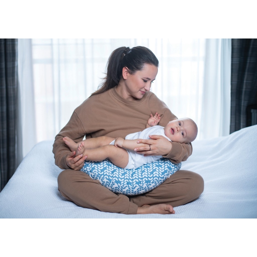 MOTHERHOOD - Μαξιλάρι θηλασμού CLASSICS μπλε