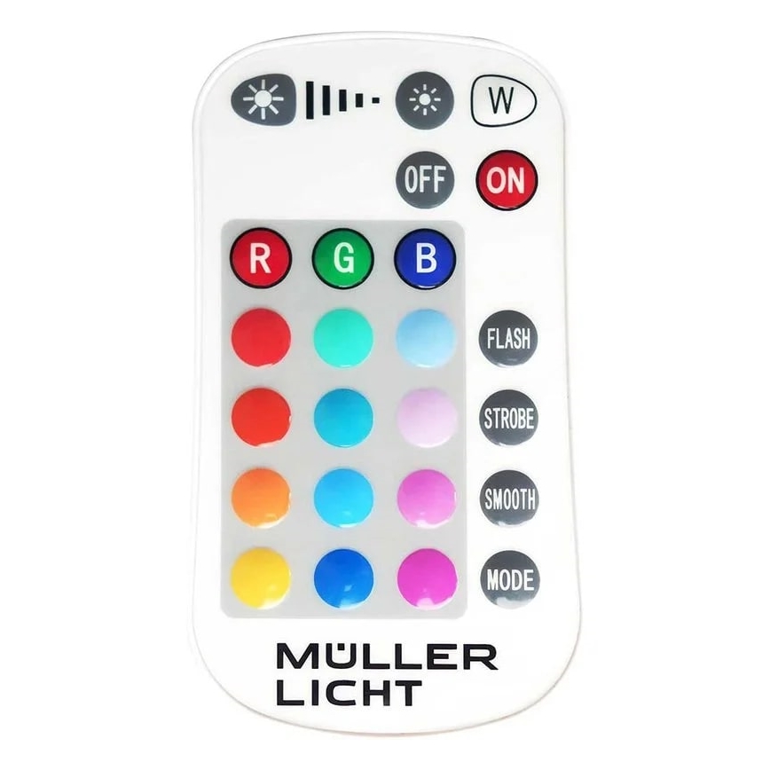 Müller-Licht - LED RGBW Dimming Εξωτερικού χώρου προβολέας LED/10W/230V IP65 + τηλεχειριστήριο