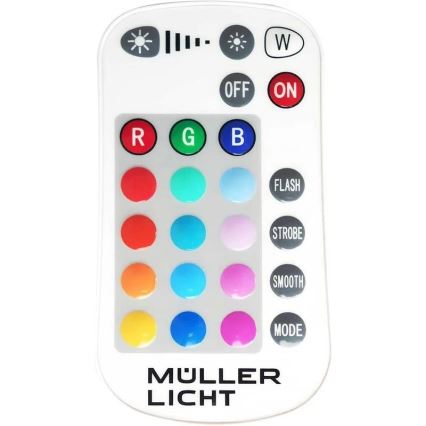 Müller-Licht - LED RGBW Dimming Εξωτερικού χώρου προβολέας LED/10W/230V IP65 + τηλεχειριστήριο