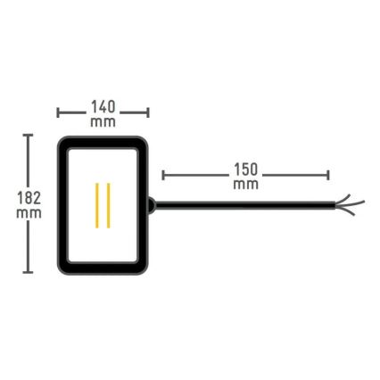 Müller-Licht - LED RGBW Dimming Εξωτερικού χώρου προβολέας LED/10W/230V IP65 + τηλεχειριστήριο