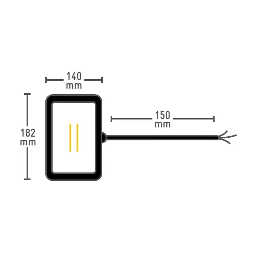 Müller-Licht - LED RGBW Dimming Εξωτερικού χώρου προβολέας LED/10W/230V IP65 + τηλεχειριστήριο