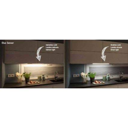Müller-Licht - Ρυθμιζόμενο LED φωτιστικό κάτω ντουλαπιού με αισθητήρα κίνησης OLUS LED/11W/230V 3000/4000K