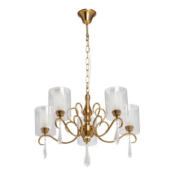 MW-LIGHT 303012505 - Κρυστάλλινο πολύφωτο κρεμαστό ELLA 5xE14/40W/230V