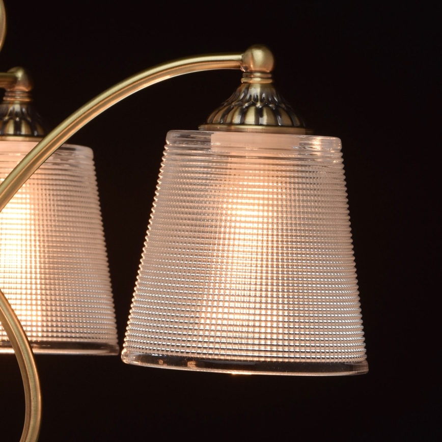 MW-LIGHT 372013205 - Κρυστάλλινο πολύφωτο κρεμαστό MONICA 5xE14/40W/230V