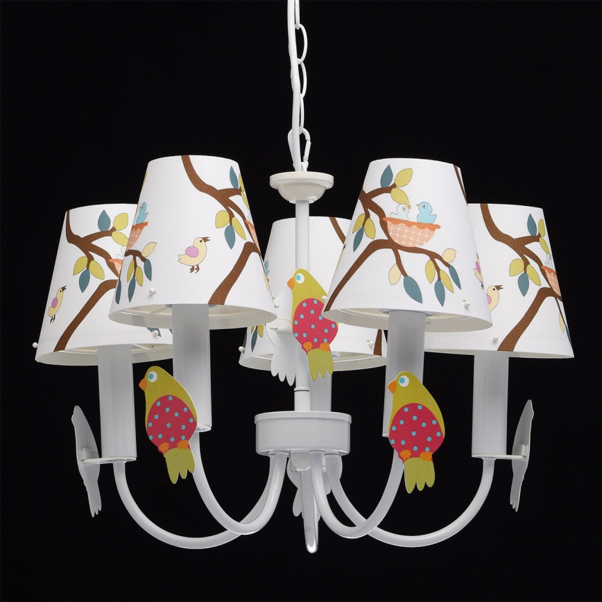 MW-LIGHT - Παιδικό πολύφωτο SMILE 5xE14/40W/230V