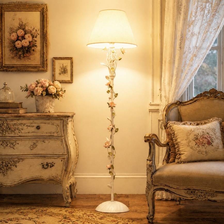 MW-LIGHT - Επιδαπέδια λάμπα FLORA 1xE27/40W/230V