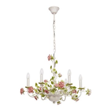 MW-LIGHT - Πολύφωτο σε αλυσίδα FLORA PROVENCE 6xE14/40W/230V