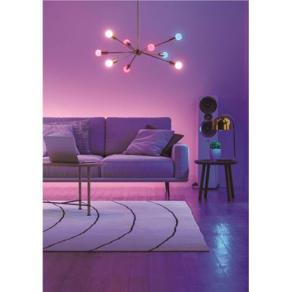 ΣΕΤ 3x Λάμπα LED RGBW Dimmable ESSENTIALS A60 E27/8,5W/230V CRI 90 2700-6500K Wi-Fi - Nanoleaf